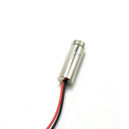 5pz Modulo punto diodo laser verde industriale/laboratorio 30mW 505nm 12x35mm 5V - Foto 3 di 6