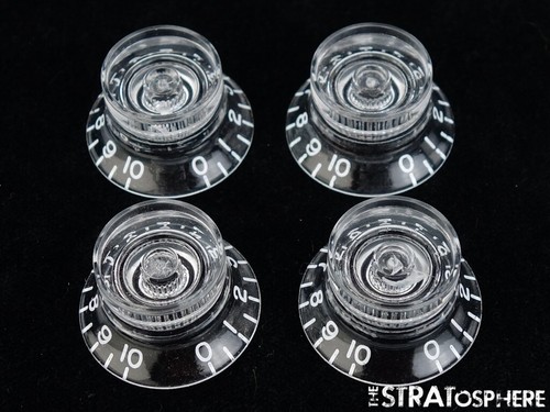 USA Gibson Les Paul Modern GUITAR CONTROL KNOBS parti di chitarra, trasparente!
