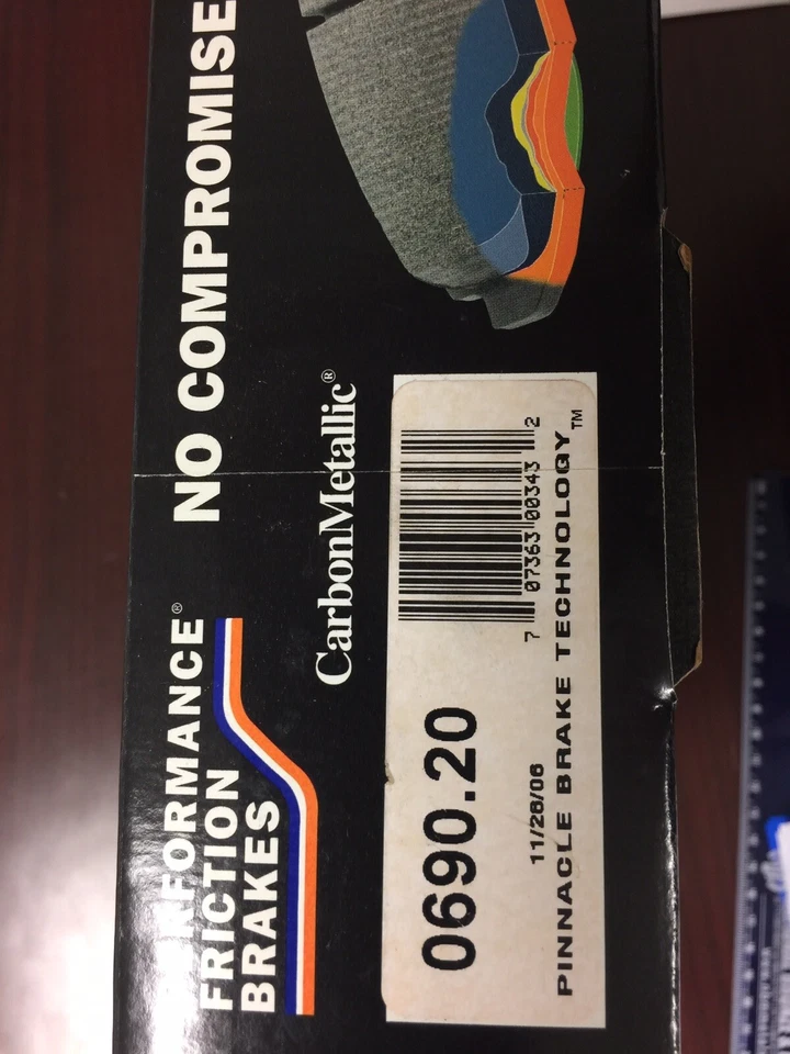 Performance Friction 0690.20 Brake Pad Set, Crown Vic Town Car Grand Marquis Foto 3 de 3