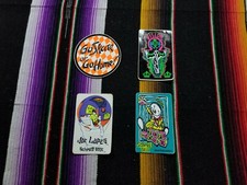 4 Old School Lot Stickers Joe Lopes Jeff Grosso Schmitt Stix Vision