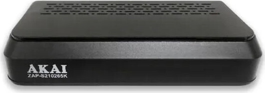 Akai Decoder Digitale Terrestre DVB-T2 HEVC MPEG-4 HDMI LAN USB ZAPS210 265K