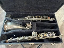 Buffet Crampon France Bass Clarinet Radio Model FOR PARTSNOT WORKING G3D
