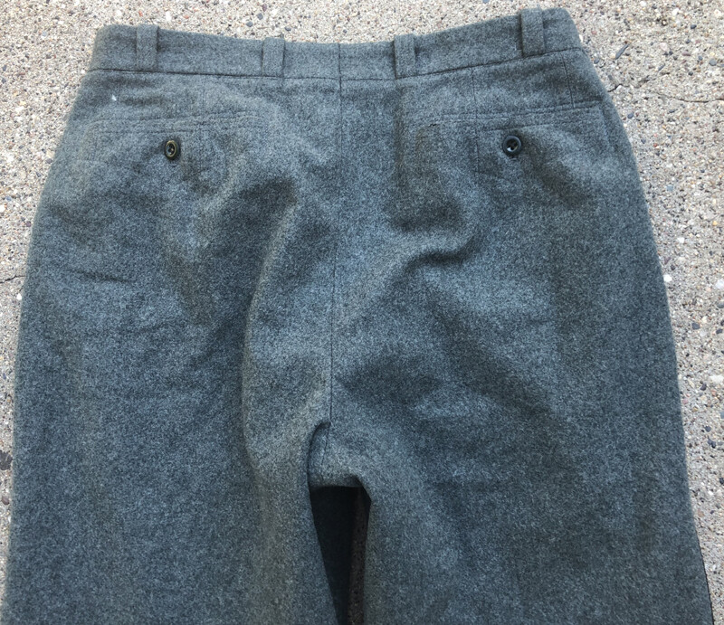 アウトレット直販 AW99 A.P.C. Felted Wool Drill Trousers www.esn