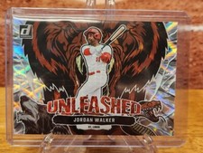 2023 DONRUSS JORDAN WALKER ROOKIE UNLEASHED SILVER FOIL SP  257/349 CARDINALS 