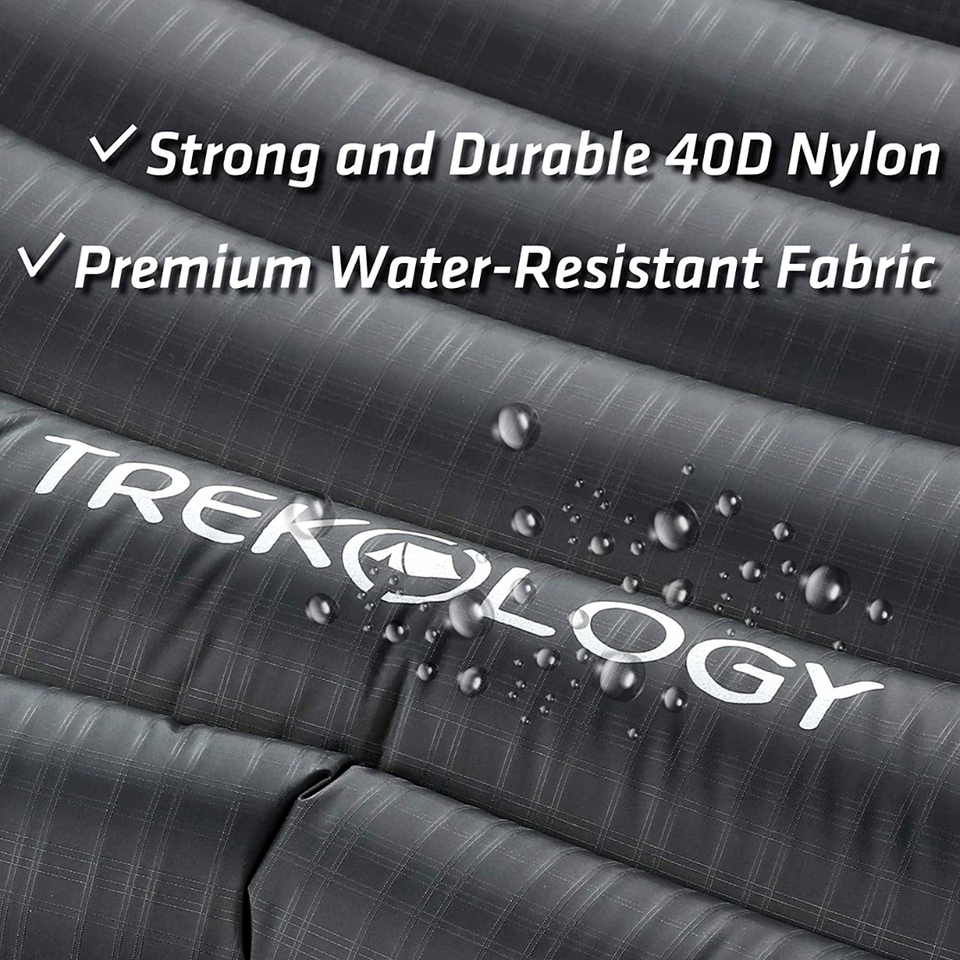 TREKOLOGY UL Camping Mat, Sleeping Pad, Airbed Mattress Roll UL80