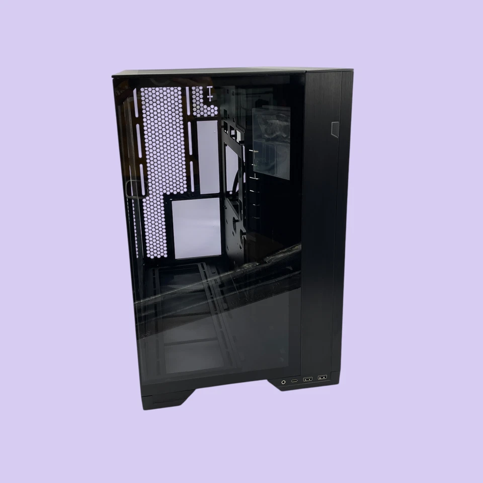 Estuche torre media Lian Li O11 Vision acero negro vidrio templado ATX O11VPX #BU6627 Foto 3 de 4