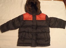 GYMBOREE Boys Size XS 3 4 Arctic Trails Parka Hooded Jacket Coat Winter NWT