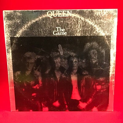 QUEEN The Game 1980 UK  vinyl LP + INNER Another One Bites The Dust original A