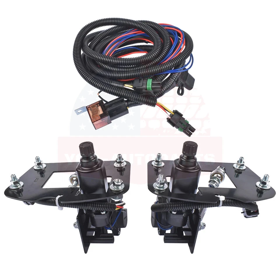 OEM Electric Headlight Conversion Kit New Motor for 1969-1971 Lincoln Mark III - Image 3 of 4