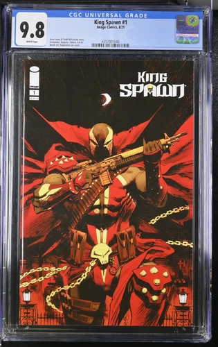 King Spawn #1 (2021) | CGC 9.8 Graded | Variant Cover D – Murphy | Image Comics