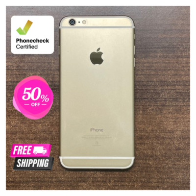 Apple iPhone 6 Plus Gold Gray 64GB 16GB Fully Unlocked ATT Verizon Battery Good