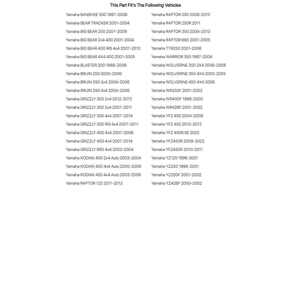 Tusk Billet Aluminum Gas Cap Black Machined For YAMAHA YFZ450R 2009