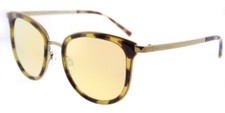 NEW MICHAEL KORS ADRIANNA SUNGLASSES GOLD MIRROR LENS TORTOISE GOLD FRAME MK1010