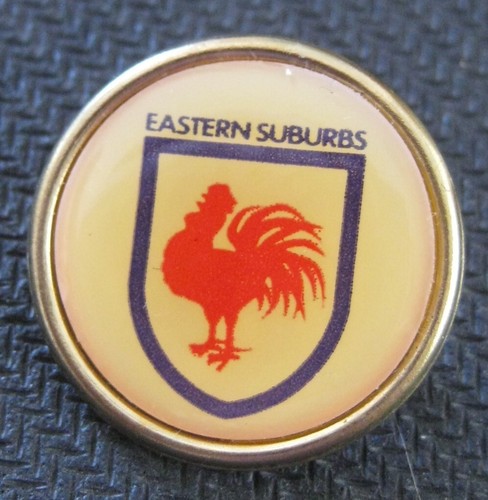 EASTERN SUBURBS ROOSTERS RUGBY LEAGUE LAPEL/HAT PIN/BADGE - Picture 2 of 3