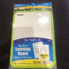 Bazic Dry erase learning board 6016