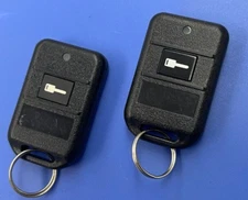 2x CODE ALARM KEYLESS REMOTE START FOB SINGLE BUTTON FCC ID: GOH-PCMINI