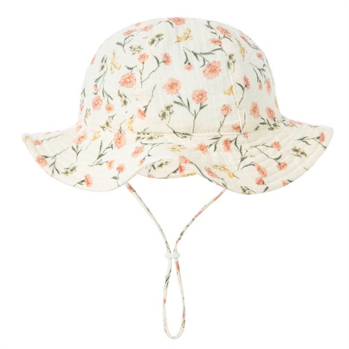 Kids Baby Sun Hat Summer Bucket Hat Boy Girl Toddler Unisex Beach Cap 0-12 Month - Picture 6 of 23