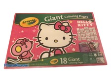 Crayola giant coloring pages hello kitty