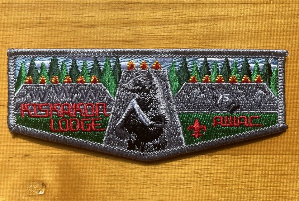 2009 OA Kiskakon 75 Lodge Flap Patch AWAC Anthony Wayne Area Council BSA - Image 2 of 4