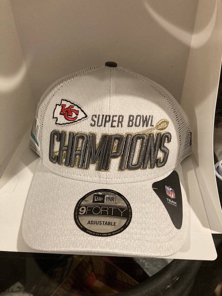 New Era Kansas City Chiefs Super Bowl LIV Champions Adjustable Hat