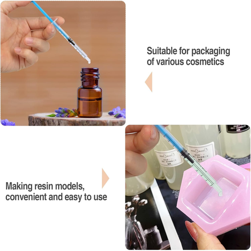 1Ml Syringes 20 Pack Colostrum Syringe Plastic Syringes with Cap,Disposable Dosi - Picture 4 of 12