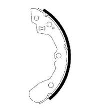 Textar 91065000 Bremsbackensatz Hinten für KIA Rio DC