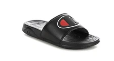 NEW Champion Mega Slide Big C Kids Youth Slides Sandals, Black, Size 11