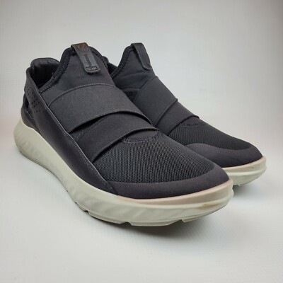 ECCO ST.1 LITE Women's Slip On Sneakers Black Size 9