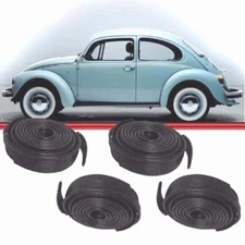 VW Beetle fender beading, VW bug fender bead, Volkswagen fender seals, 4 pieces