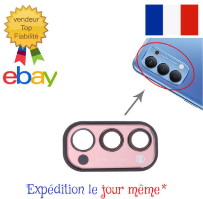 OPPO Reno4 5G Red Lens Glass Glass Rear Camera Lens Glass - Main Image