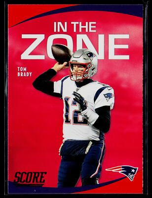 Tom Brady 2020 Score #IZ-TB In the Zone Purple New England Patriots