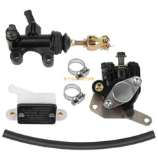 Rear Brake Caliper & Brake Master Cylinder Assy for Honda ATC200X 1983 1984 1985