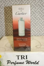 Eau de Cartier Edition Prestige Eau de Toilette Spray 6.75 fl. oz. Sealed 