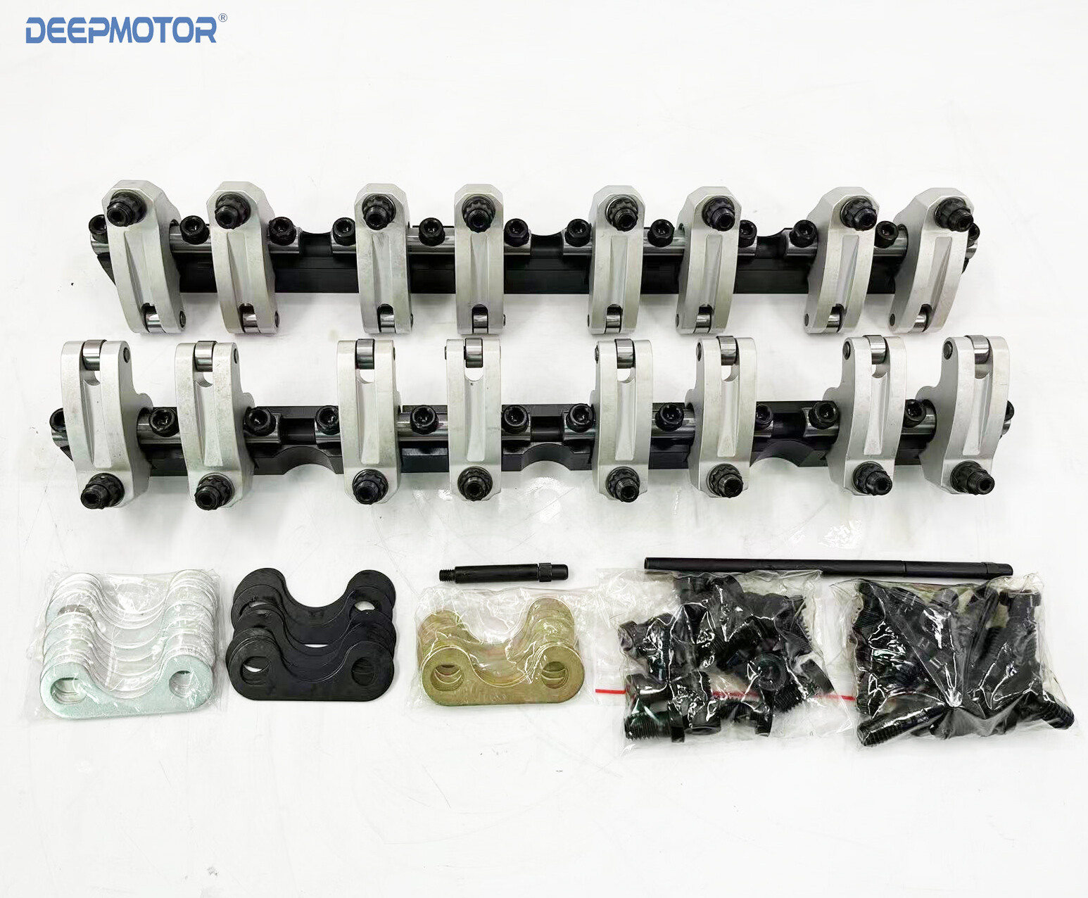 High-Performance Deepmotor Aluminum Shaft Mount 1.6 Roller Rocker Arm for Ford SBF 289 302 351W Engines