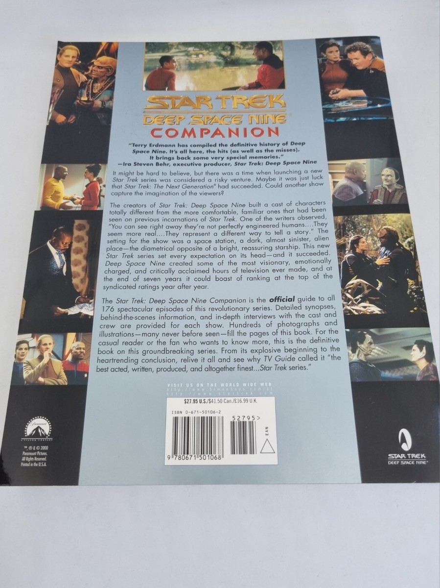 Star Trek： Deep Space Nine Companion Deep Space Nine Companion by Terry J. Erdmann and Paula M