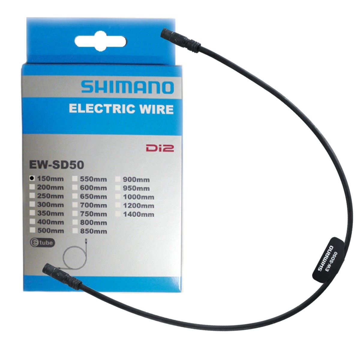 Shimano Cable electrique 1400mm noir ew-sd50 e-tube pour di2 - 2019 à