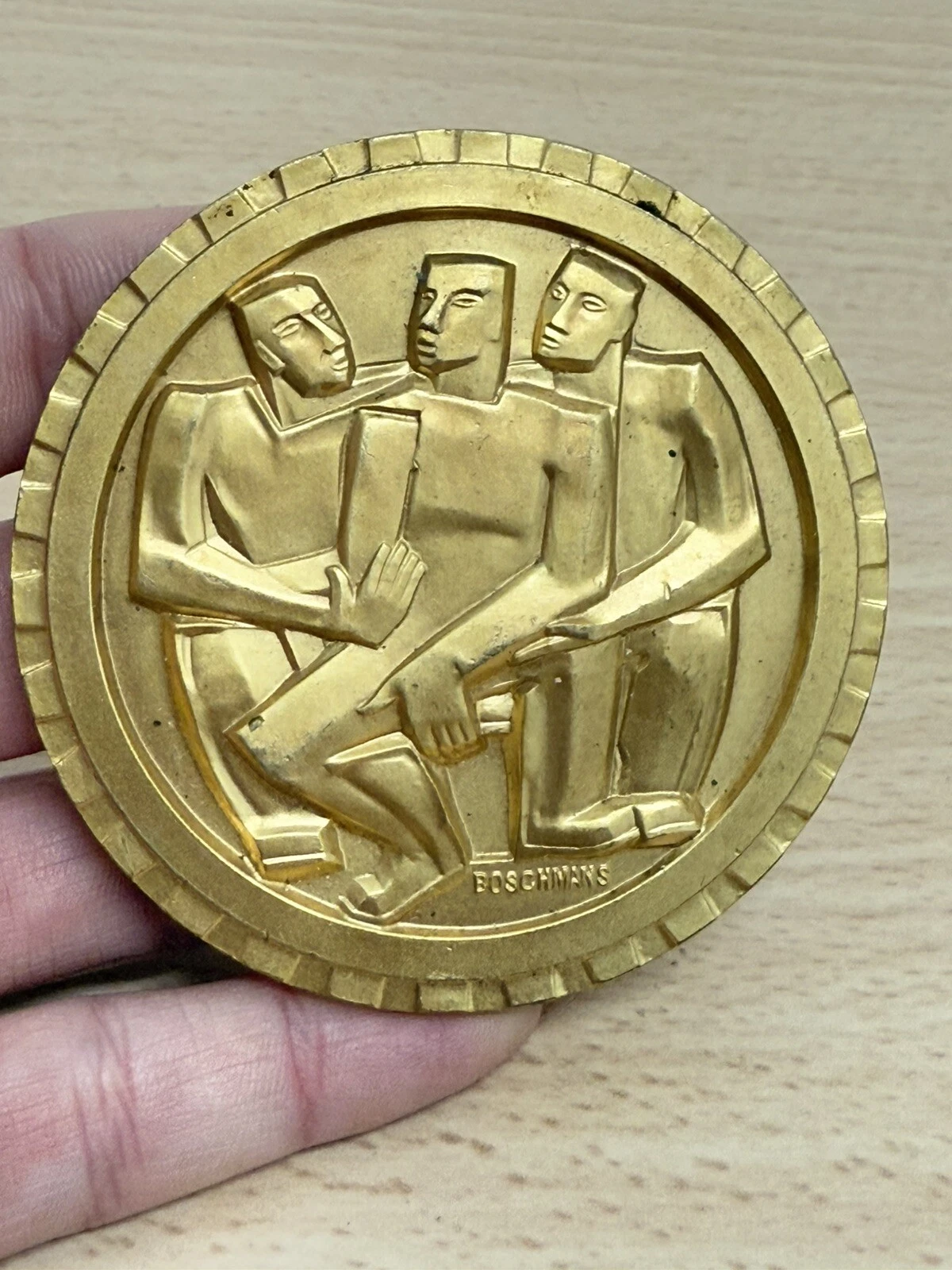 Médaille Uit Erkentelukheid Vanwege De P M B Antwerpen AAN Zun Jubilaris
