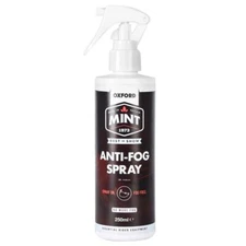 Oxford Mint Anti-Fog Motorcycle Helmet Visor Spray Motorbike Anti Fog 250ml