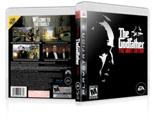 The Godfather: The Don's Edition - Custom PS3 Cover and Case. NO GAME!!