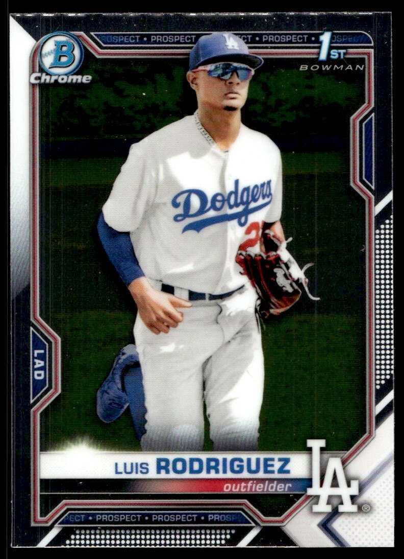 2021 Bowman Chrome Luis Rodriguez G53 Los Angeles Dodgers #BCP-196