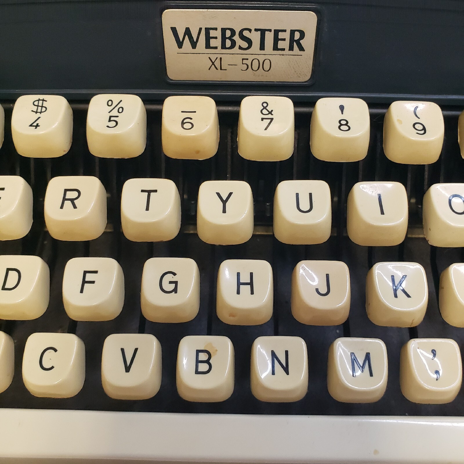 Vintage Brother ster XL500 Portable Typewriter W/Case eBay