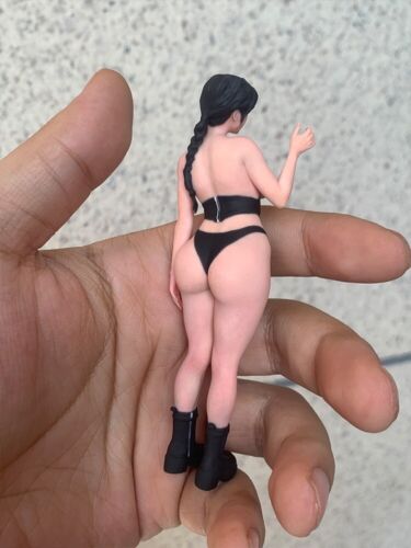 Diorama Scene Props 1:18 Painted Sexy Girl Doll Anime Miniature Figure Toys Gift - Picture 2 of 11