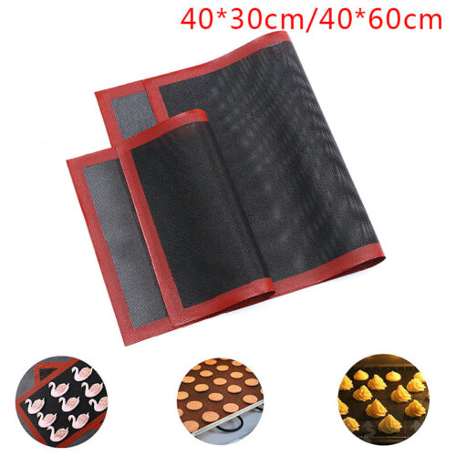 1PC Non-stick Silicone Baking Mat Sheet Oven Liner Resuable Cake Mat ToolB.DB - Afbeelding 1 van 13