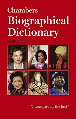 Chambers Biographical Dictionary Paperback by Chambers 0550106413 FREE Shipping