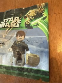 LEGO Star Wars Han Solo Hoth Minifigure (5001621) RARE - New - Sealed In Polybag