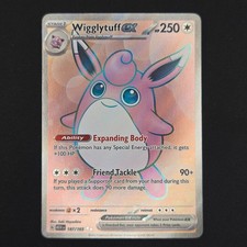 Pokémon TCG Card Wigglytuff 187/165 Scarlet & Violet 151 Ultra Rare - NM