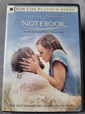The Notebook DVD 2004 Ryan Gosling