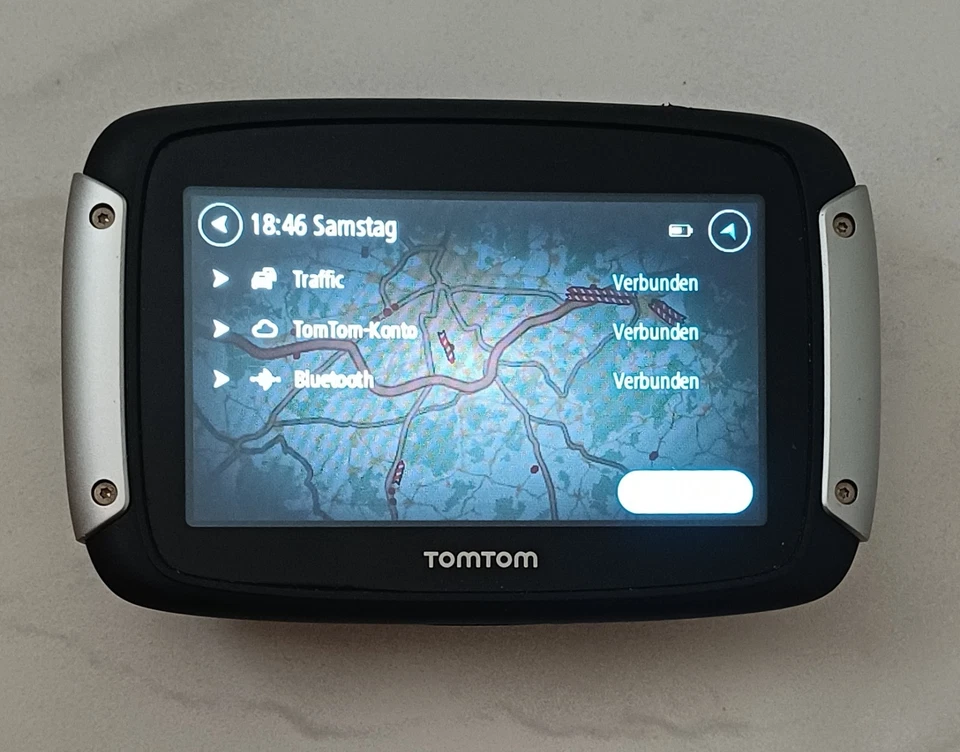 TomTom Rider 400 4,3" Display Lifetime TomTom Traffic via Bluetooth - Bild 4 von 4
