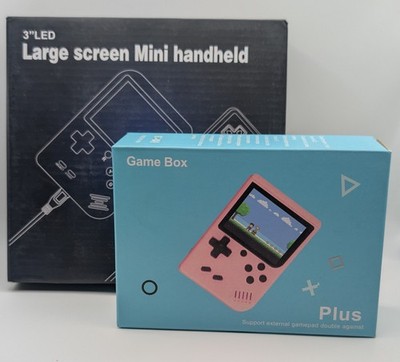 Vintage Game Box Plus And 3' LED Large Screen Handheld Consol