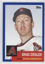 2016 Topps Archives 1953 Design Blue Border 179/199 Brad Ziegler #64 0j5
